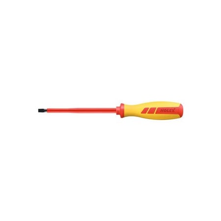 Holex Electrician's screwdriver for slot-head fully insulated- Blade width b: 4mm 663301 4